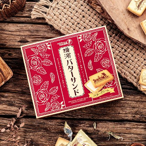 타카라 요코하마 버터크림 샌드 비스킷 박스 136g
